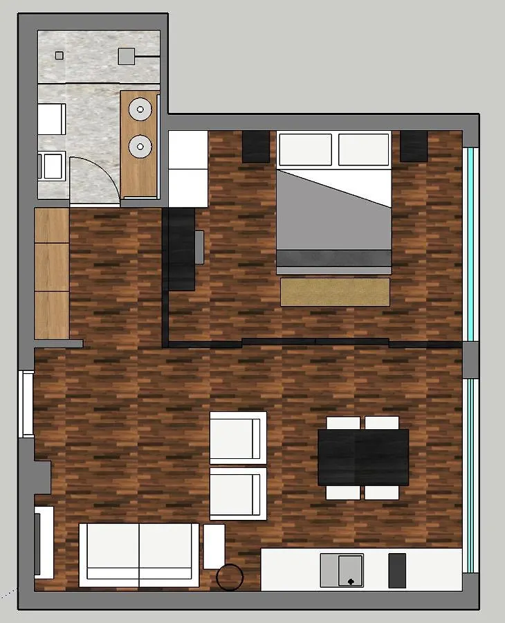 Ferienwohnung Via Luigi Rizzo 28, Interno 01 Rom 0*,